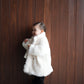 ［kids］poodle boa long coat