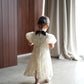 ［kids］lace flare dress