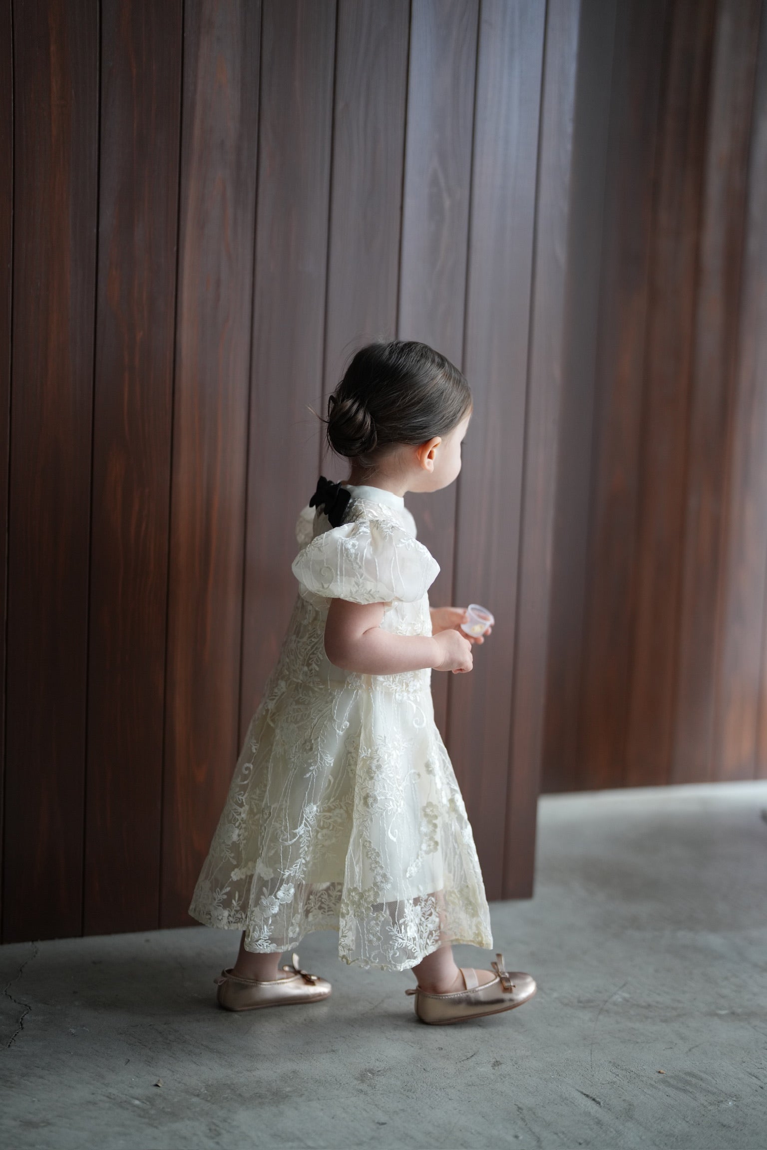 kids］lace flare dress – Acka online store