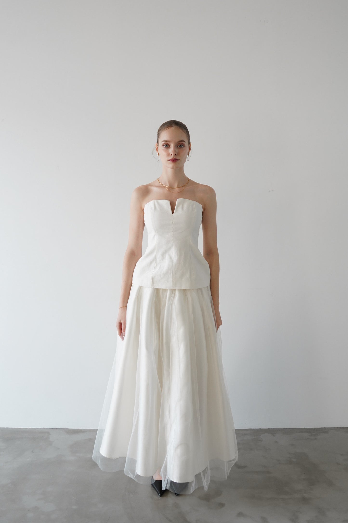 tulle volume skirt