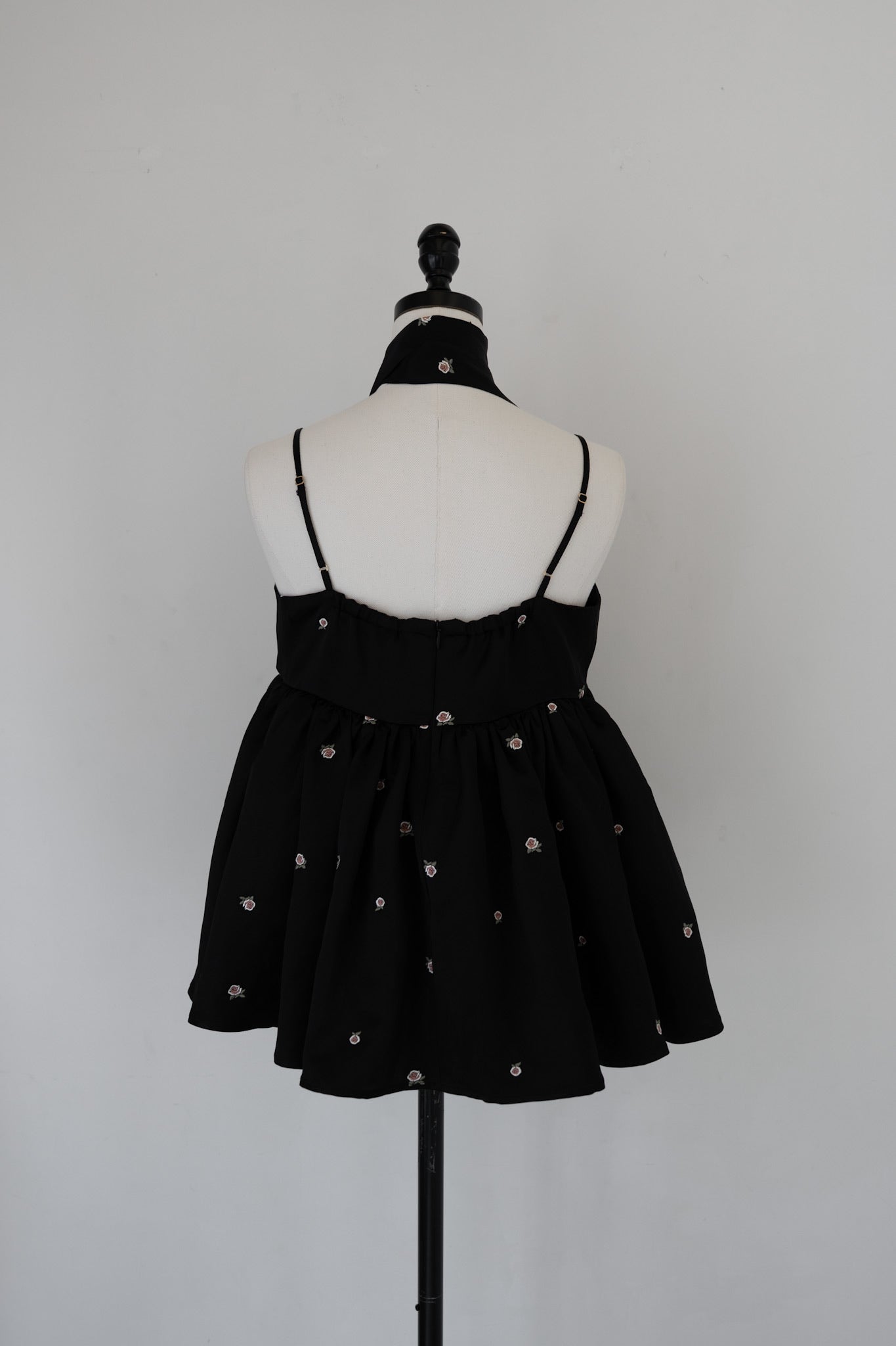 rose satin peplum bustier – Acka online store