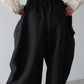 cocoon tuck pants