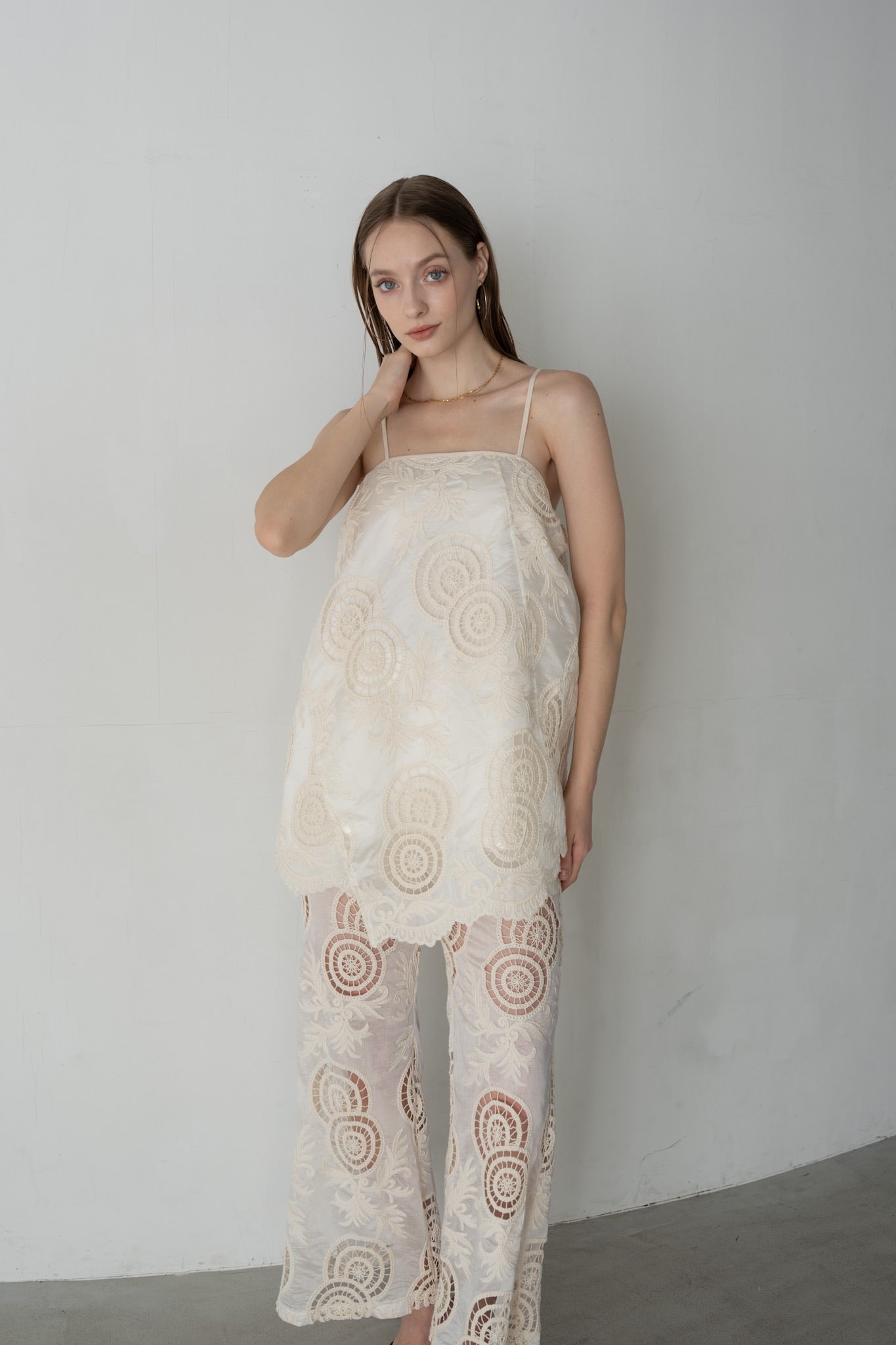 カットソー(半袖/袖なし) Acka cape fringe tops TOPS – Acka online store