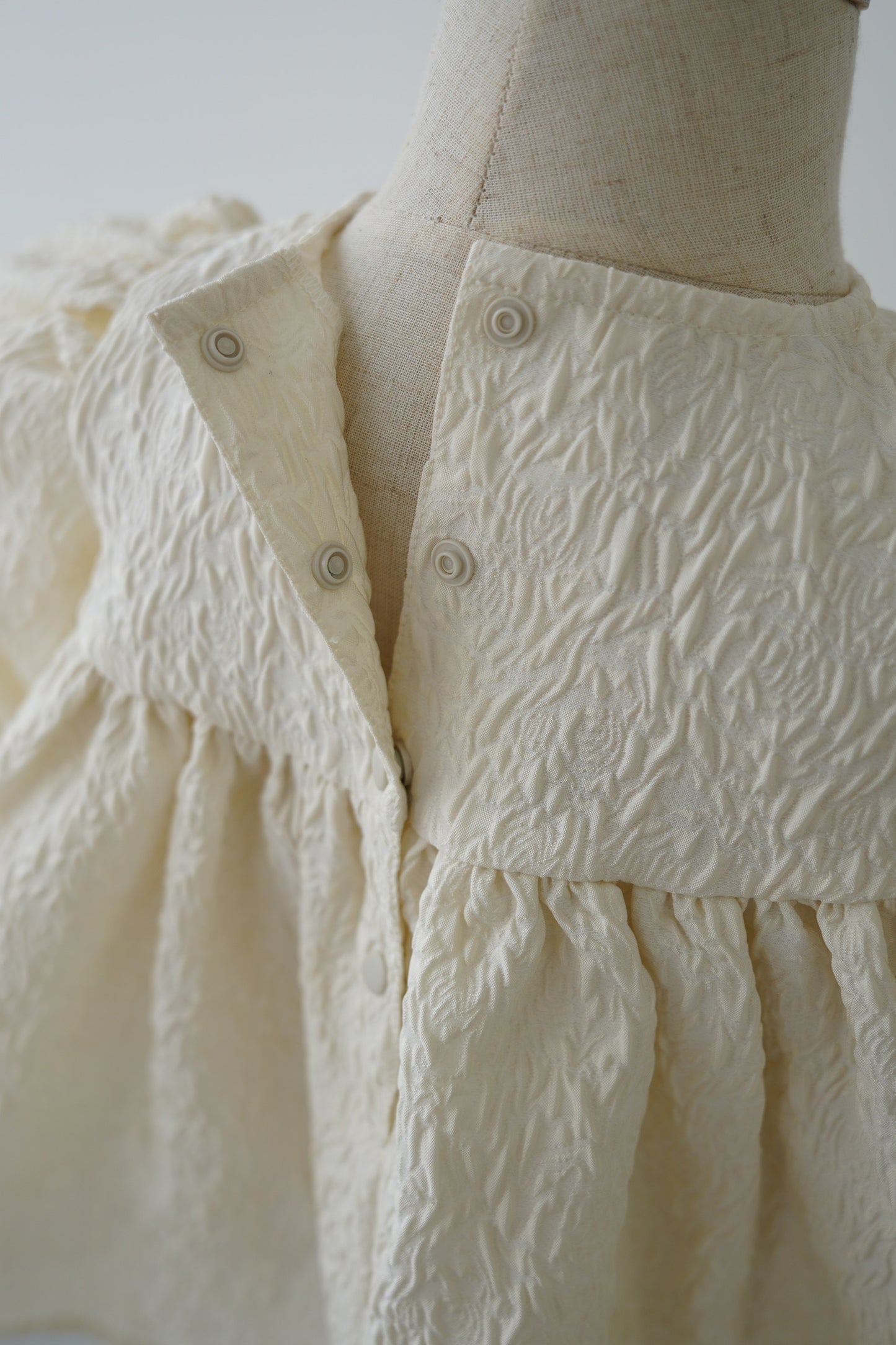 ［kids］fleur balloon blouse