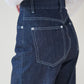 center line denim pants