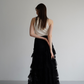 tulle long skirt