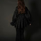 ［Édition］jacquard ribbon blouse