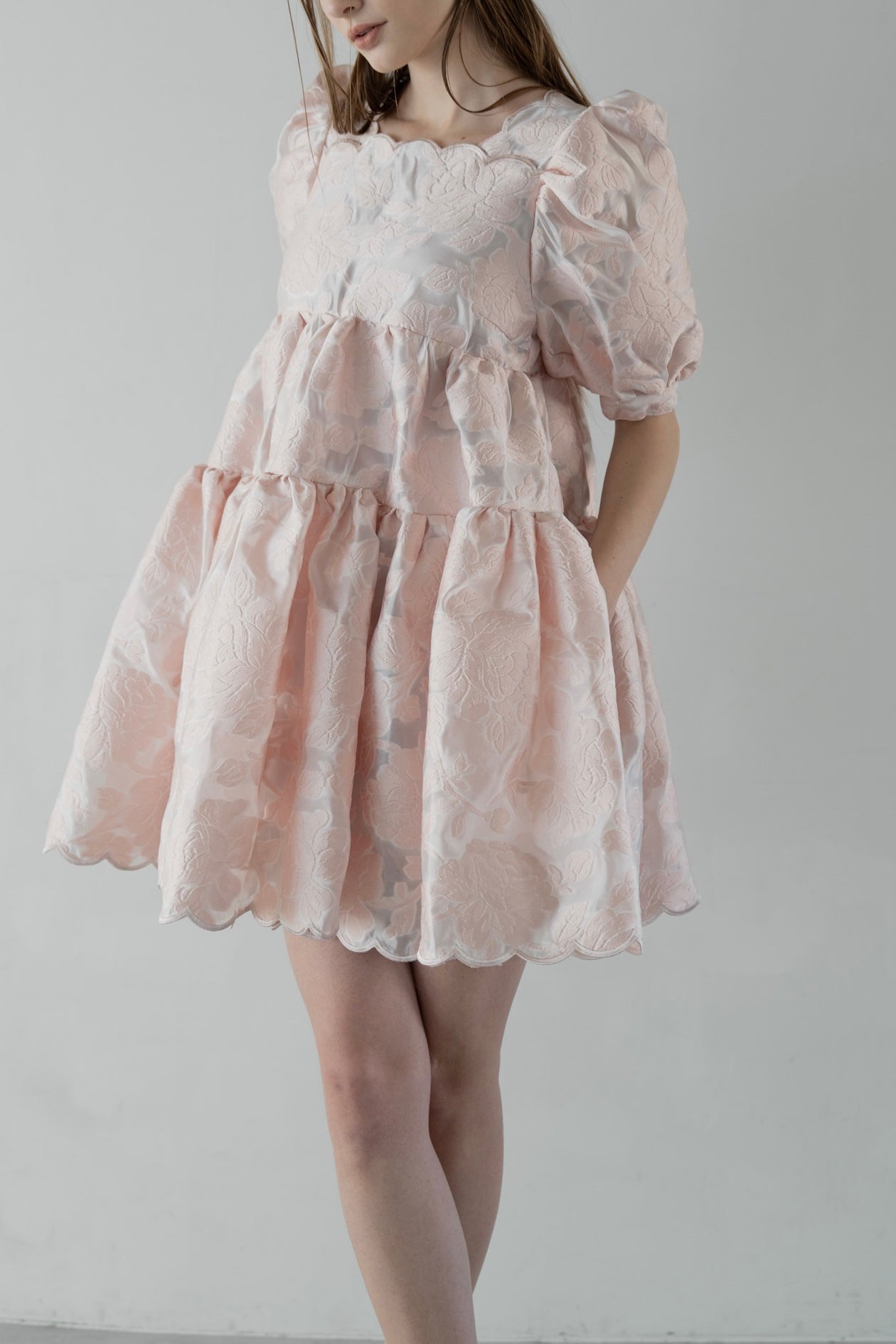 Édition] form jacquard dress – Acka online store