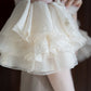 organdy frill dress