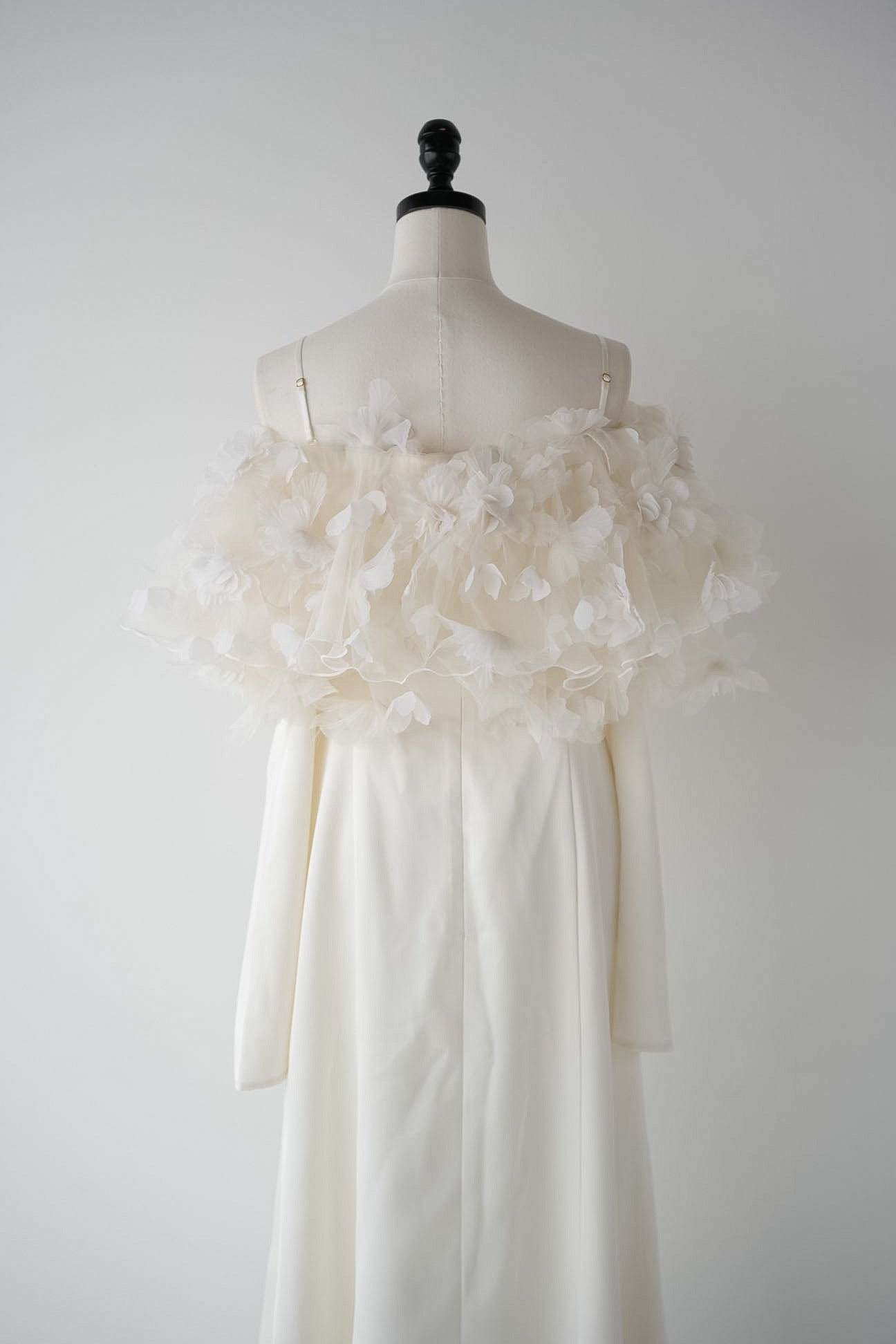 ［Édition］ flower motif tulle dress