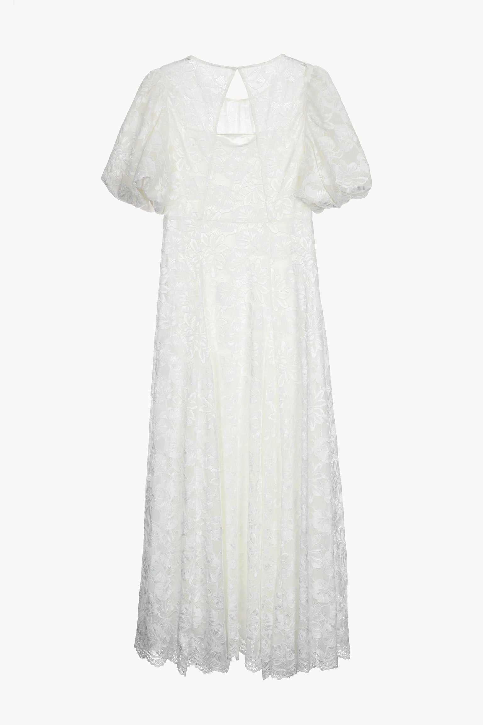 puff sleeve lace dress – Acka online store