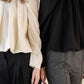 drape puff sleeve tops