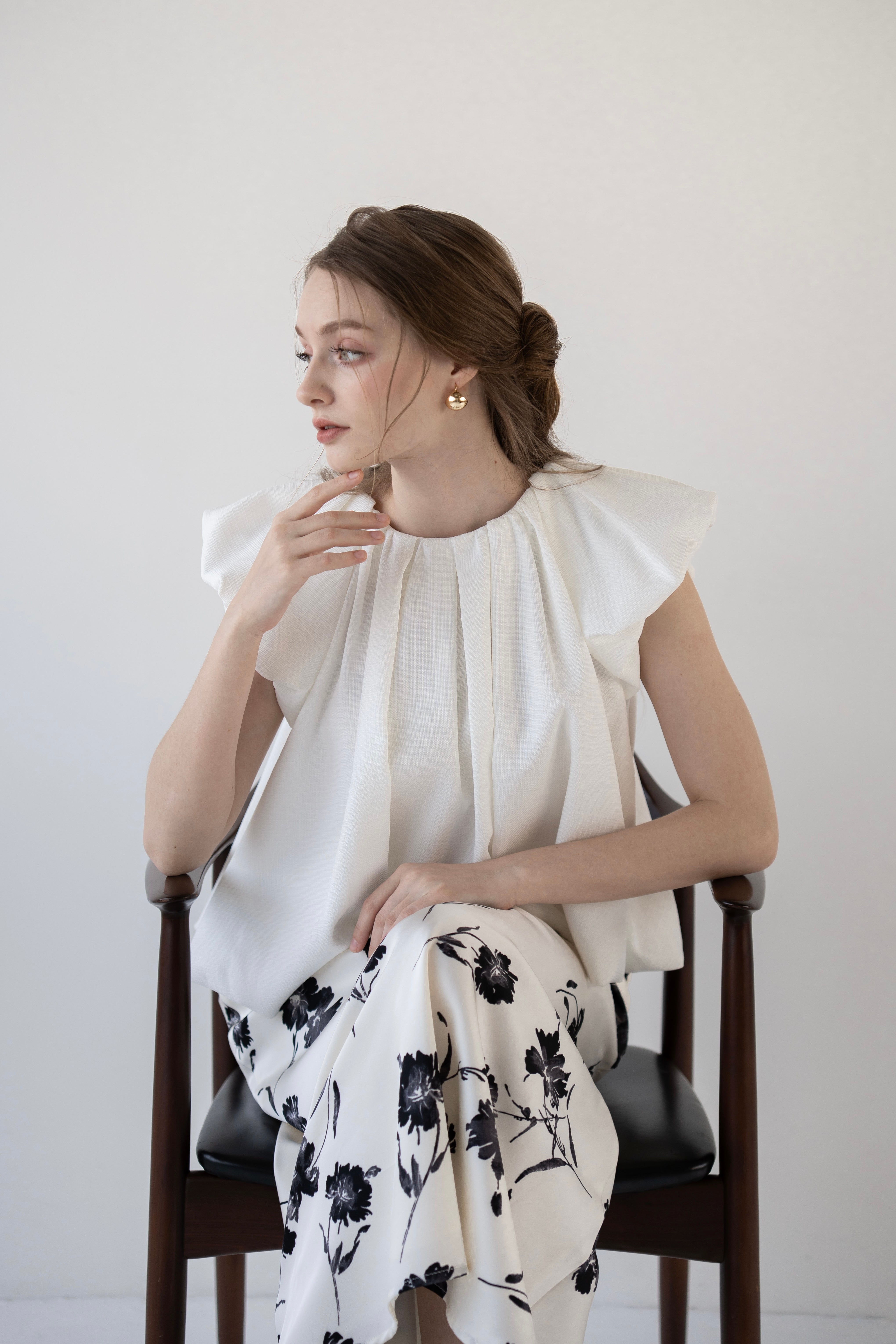 Acka. トップス drape volume tops – Acka online store