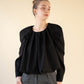 drape puff sleeve tops