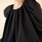 drape puff sleeve tops
