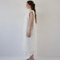 flower lace drape one-piece