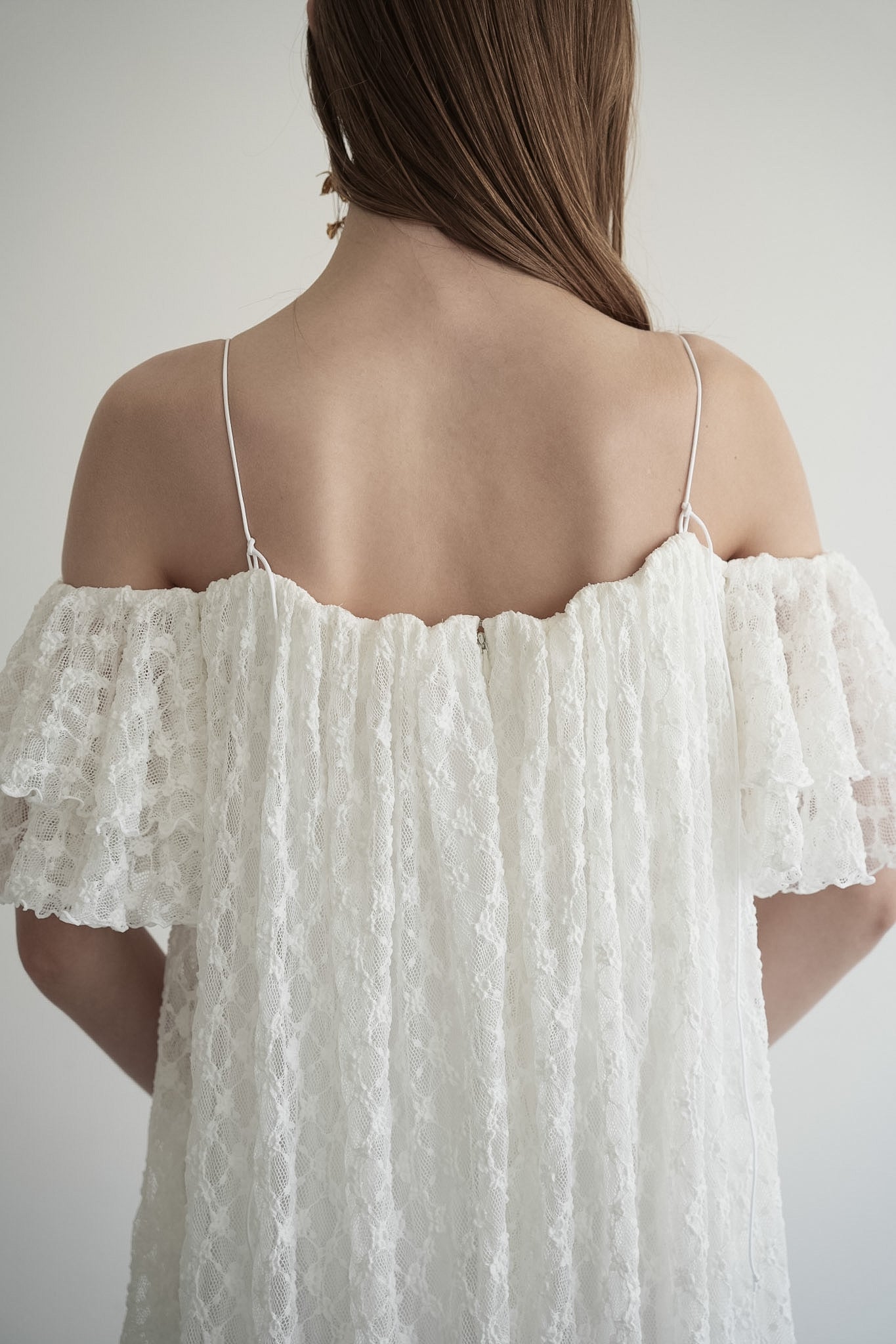 all lace cami one-piece