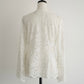 lace cape flare blouse