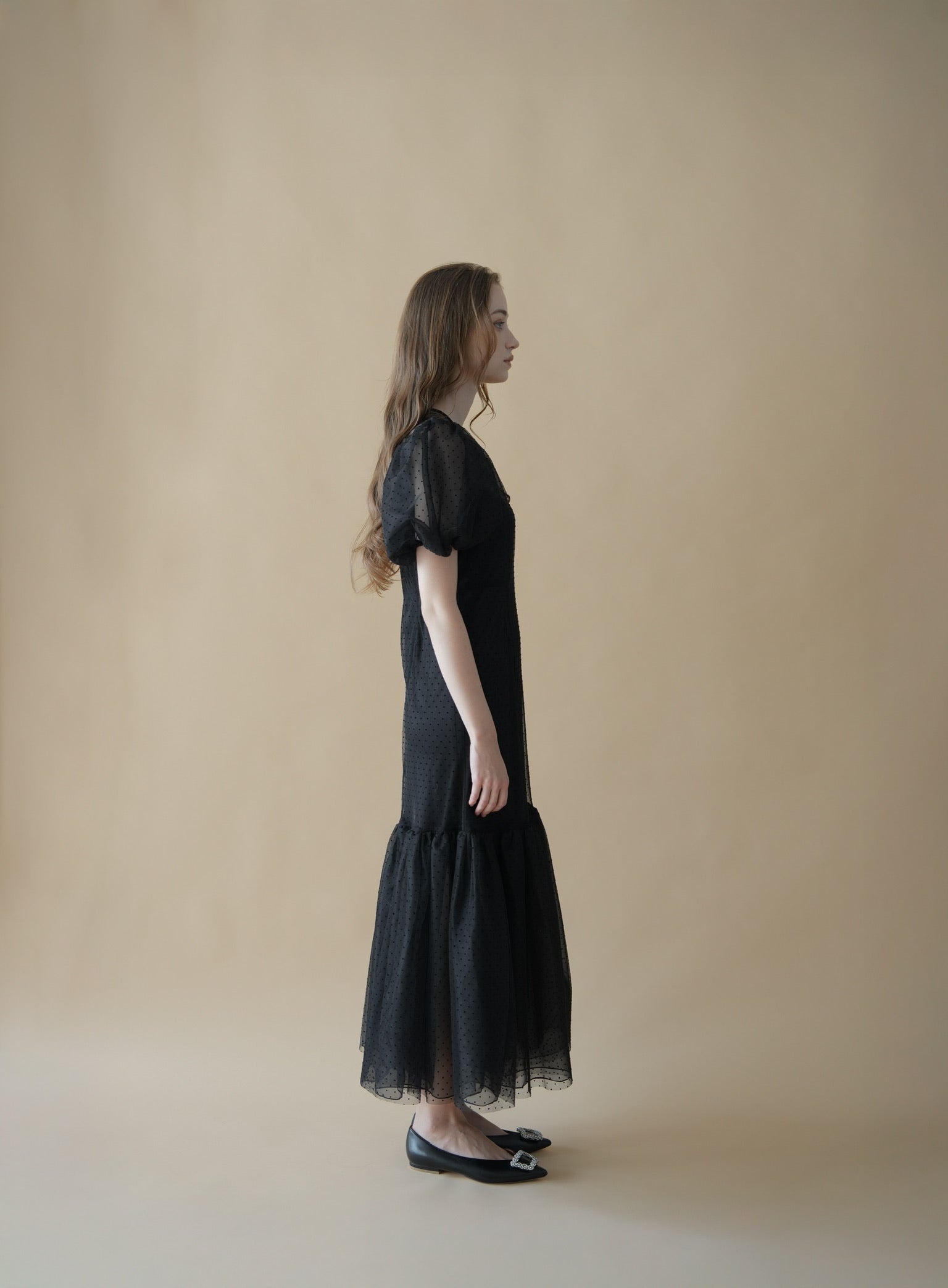 tulle dot mermaid dress – Acka online store