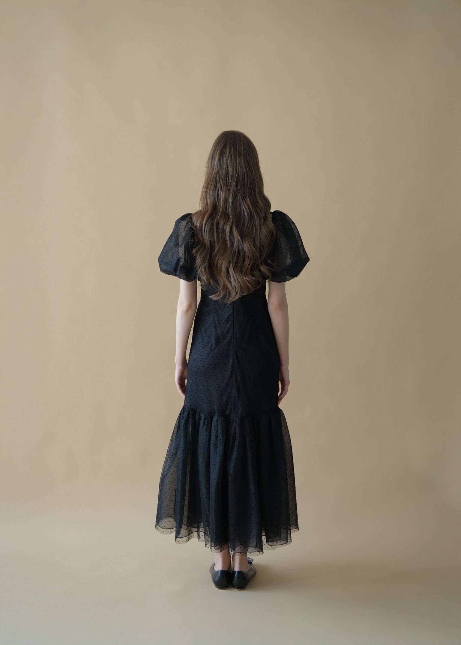 tulle dot mermaid dress – Acka online store