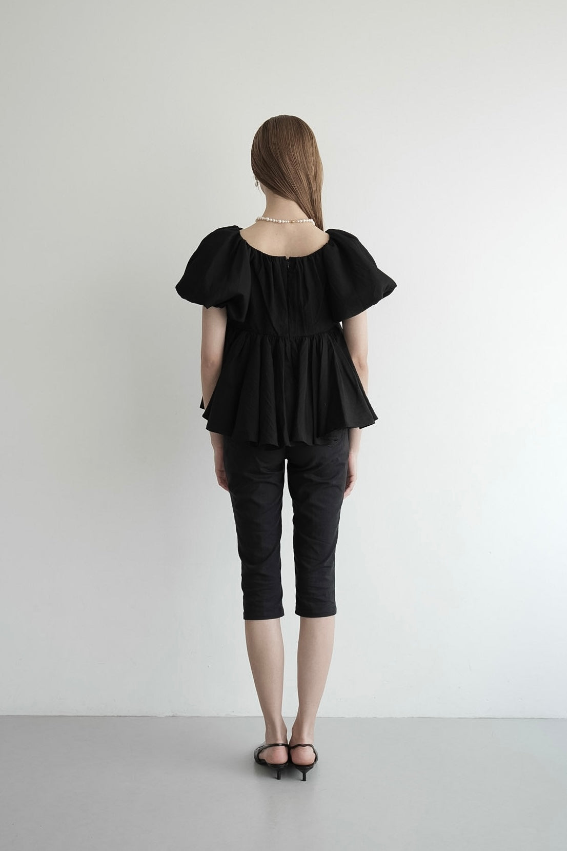 balloon peplum tops