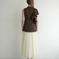 satin docking tulle one-piece