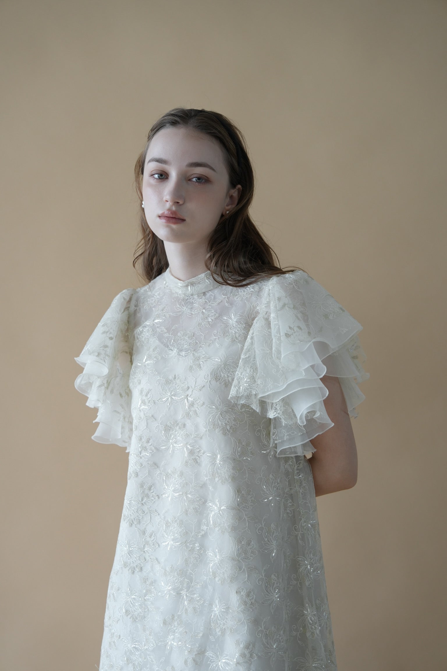 shimmery lace dress – Acka online store