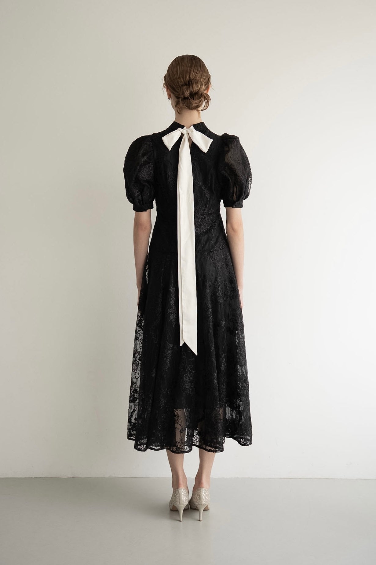 【新品未開封】Acka lace flare dress (size 1) lace flare dress – Acka online store