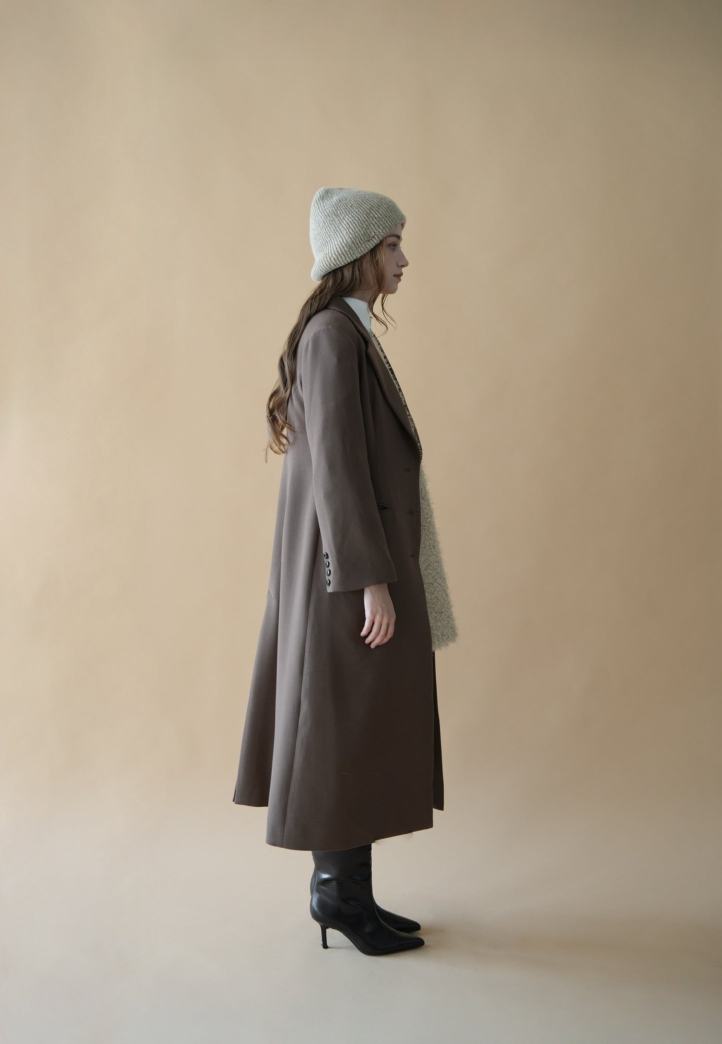 tailored long coat