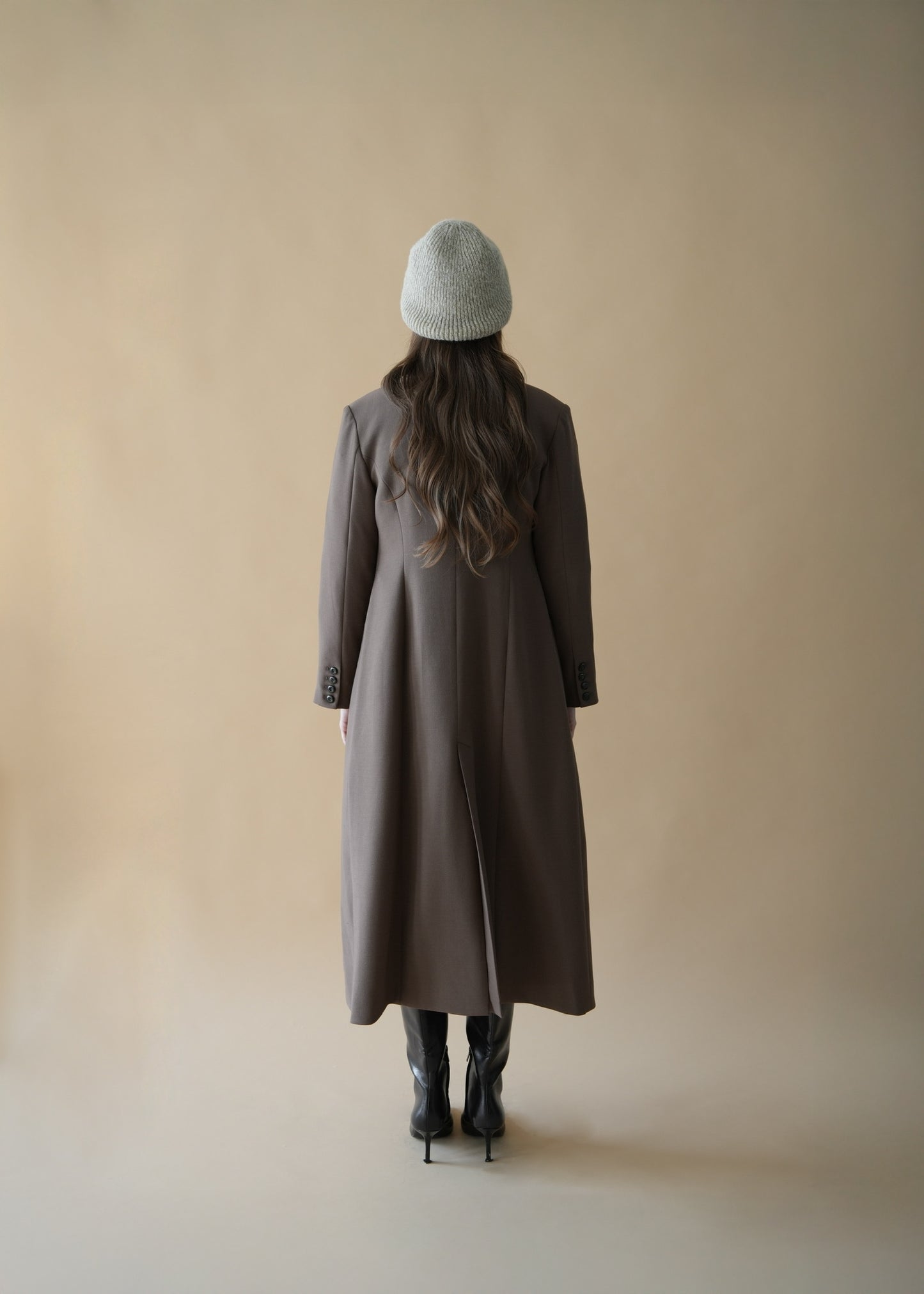 tailored long coat