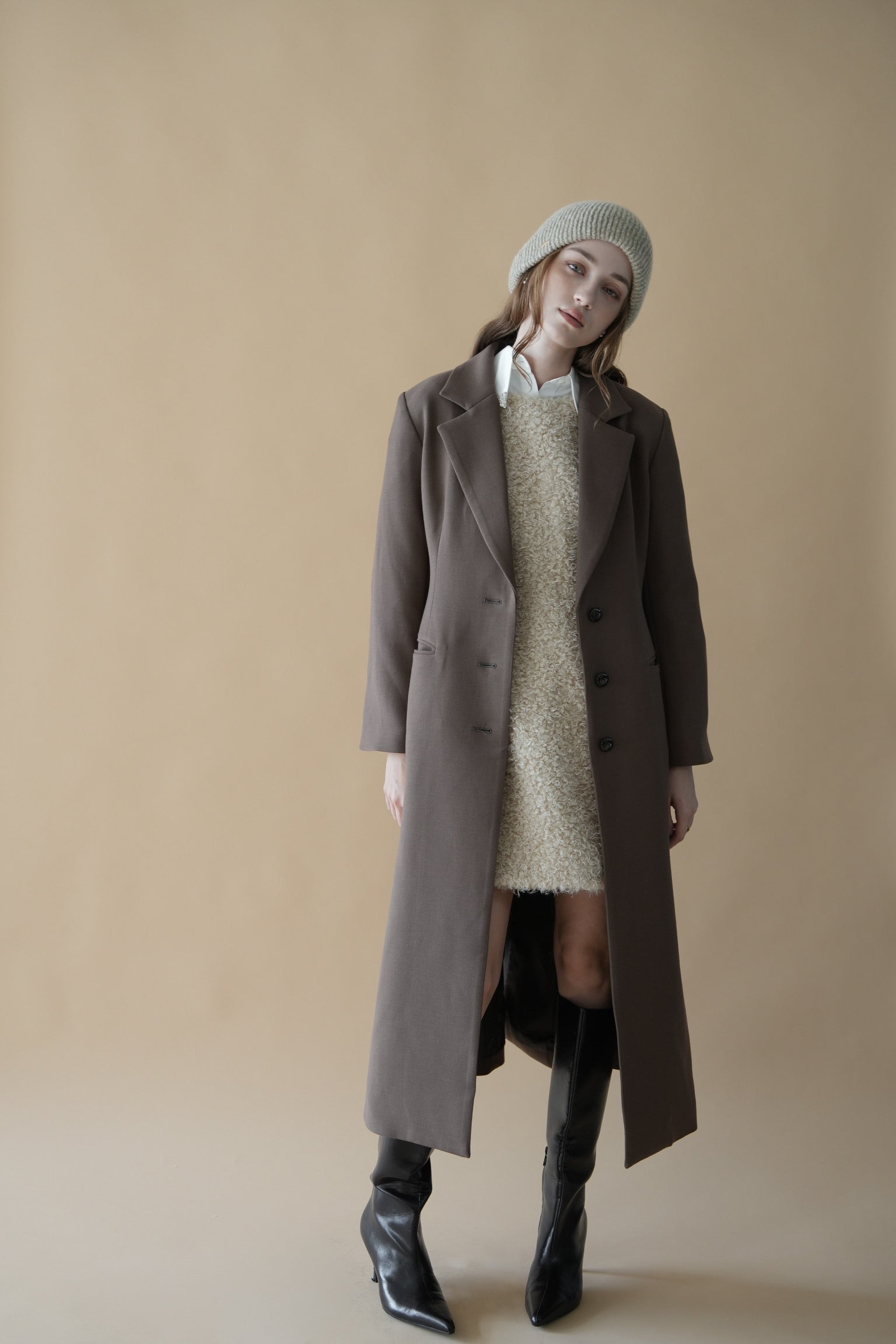 tailored long coat – Acka online store
