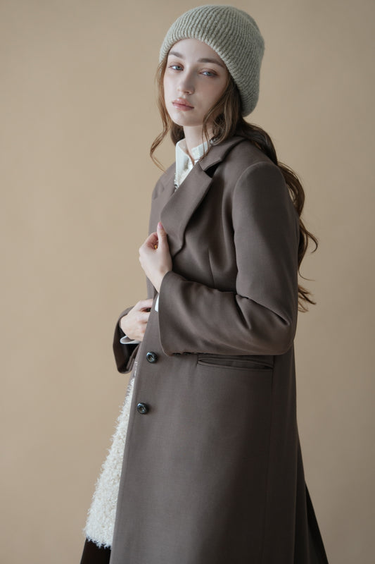 tailored long coat