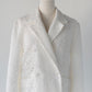 flower lace tailored  jacket