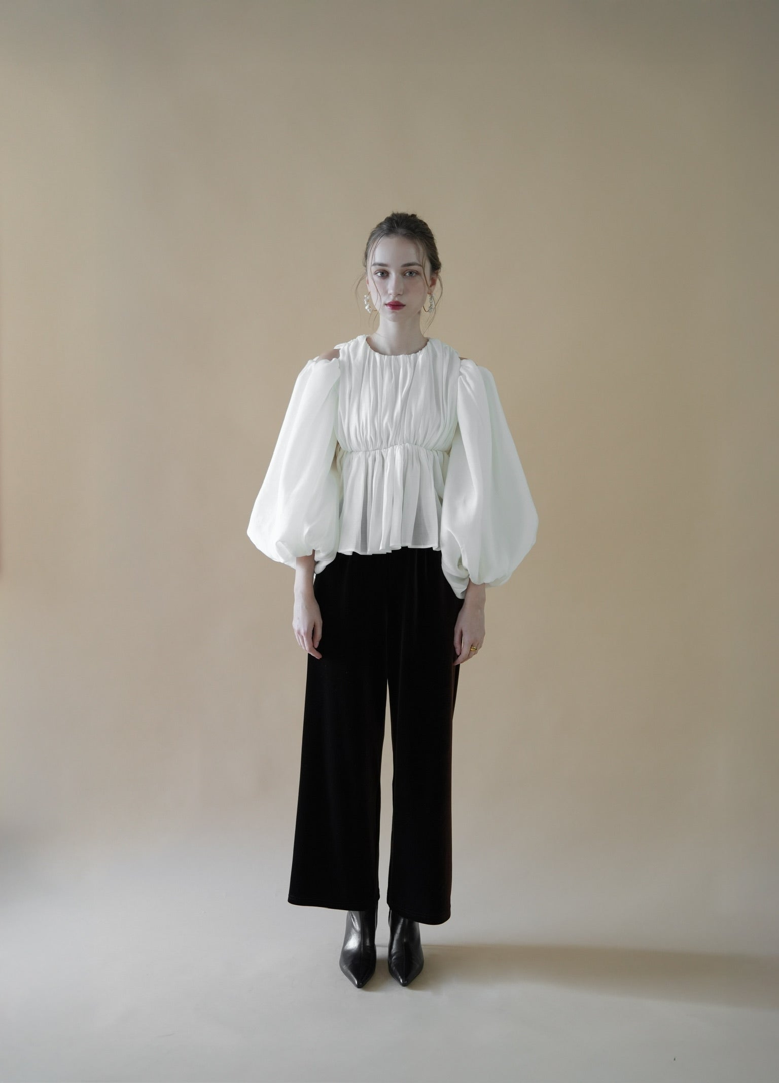 シャツ/ブラウス(長袖/七分) ACKA flow volume blouse flow volume blouse – Acka online store
