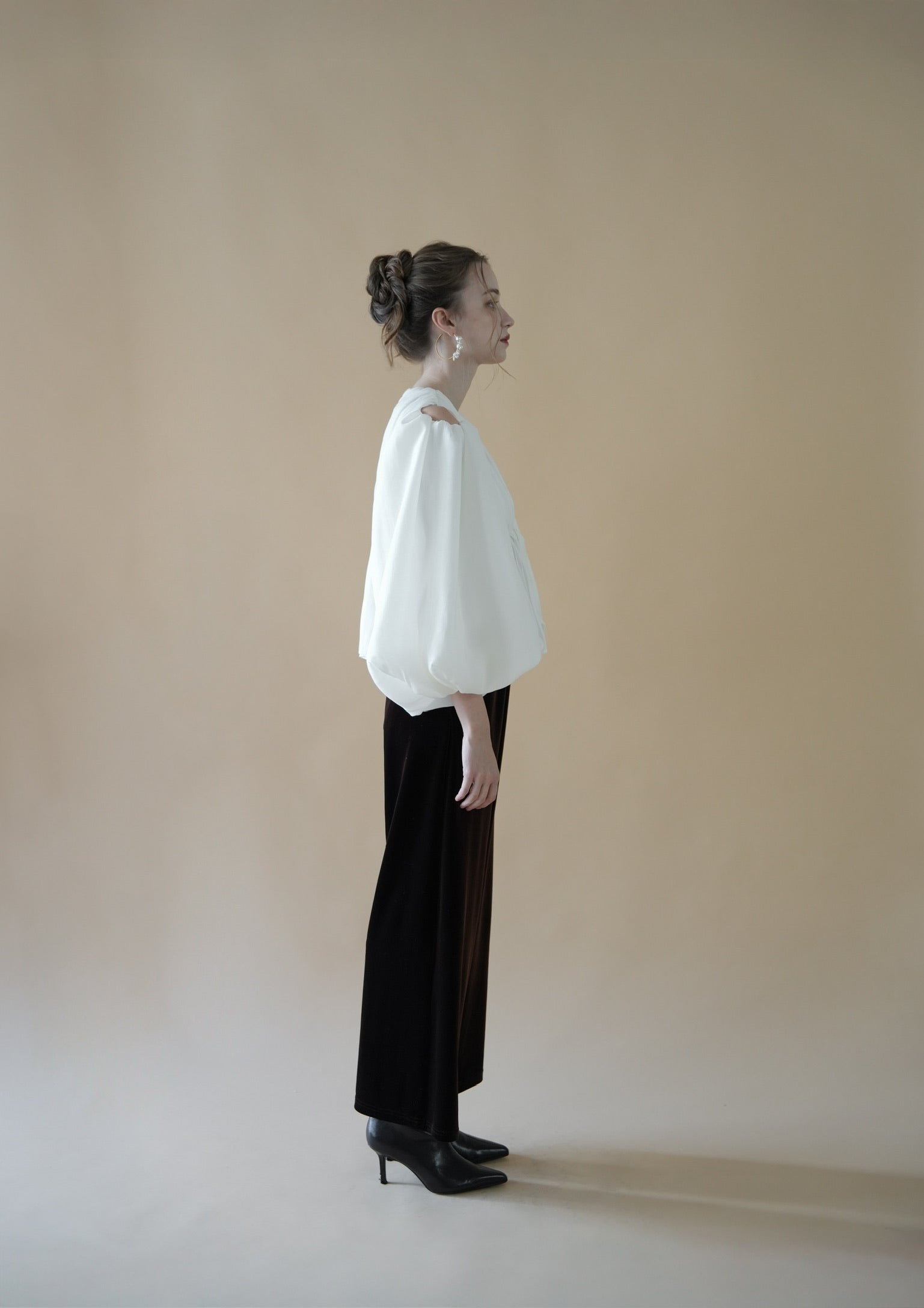 シャツ+ブラウス(長袖+七分) acka. flow volume blouse flow volume blouse – Acka online store
