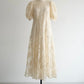 lace flare dress
