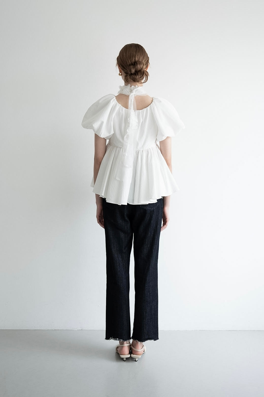 balloon peplum tops