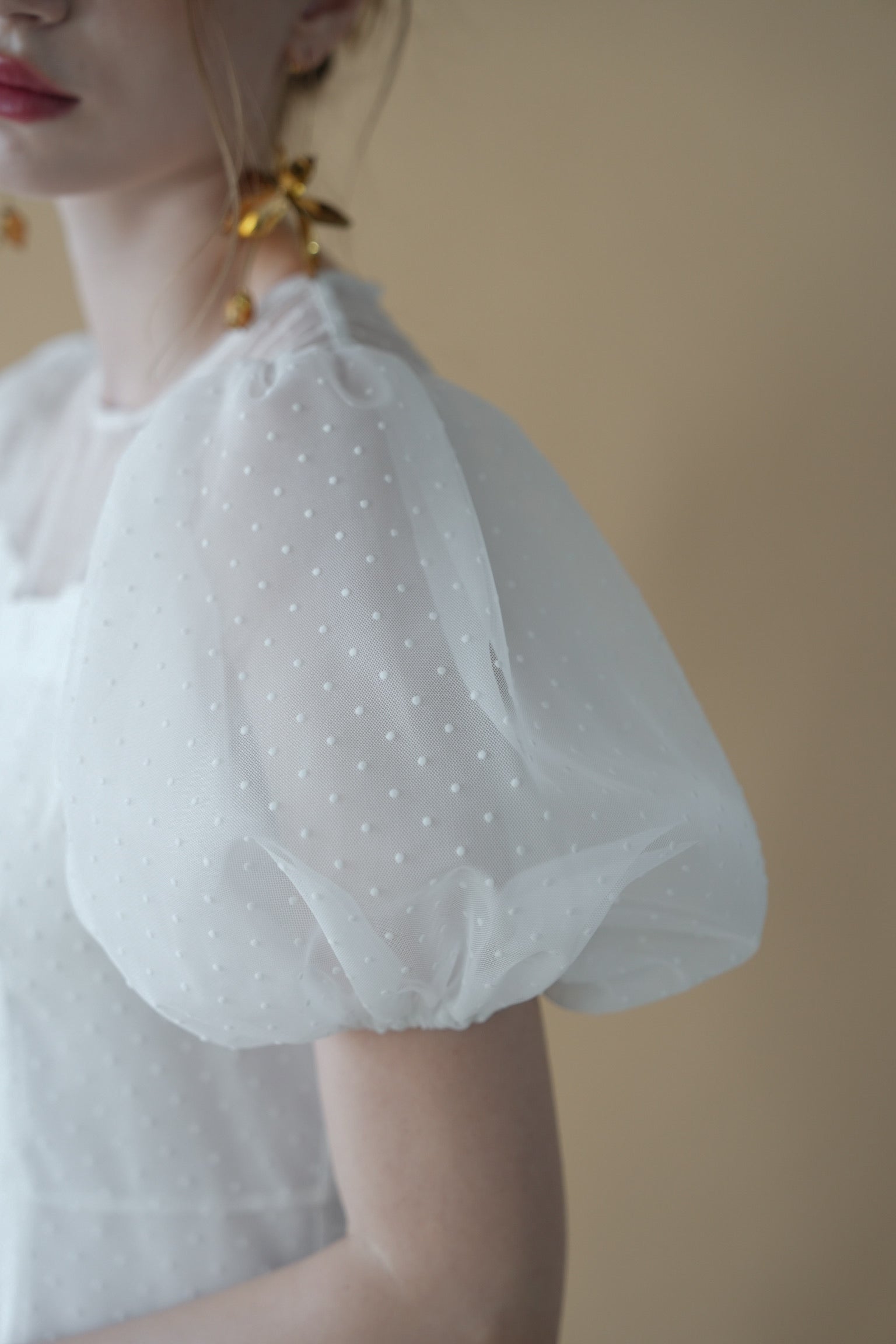 tulle dot mermaid dress – Acka online store