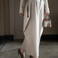 cocoon tuck pants