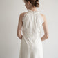 satin lace layer dress