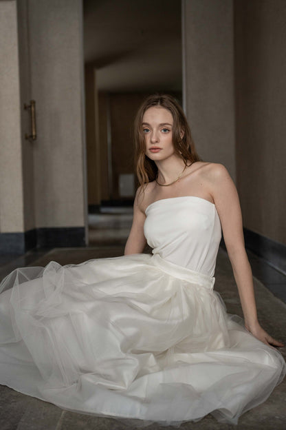 tulle volume skirt