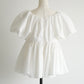 balloon peplum tops