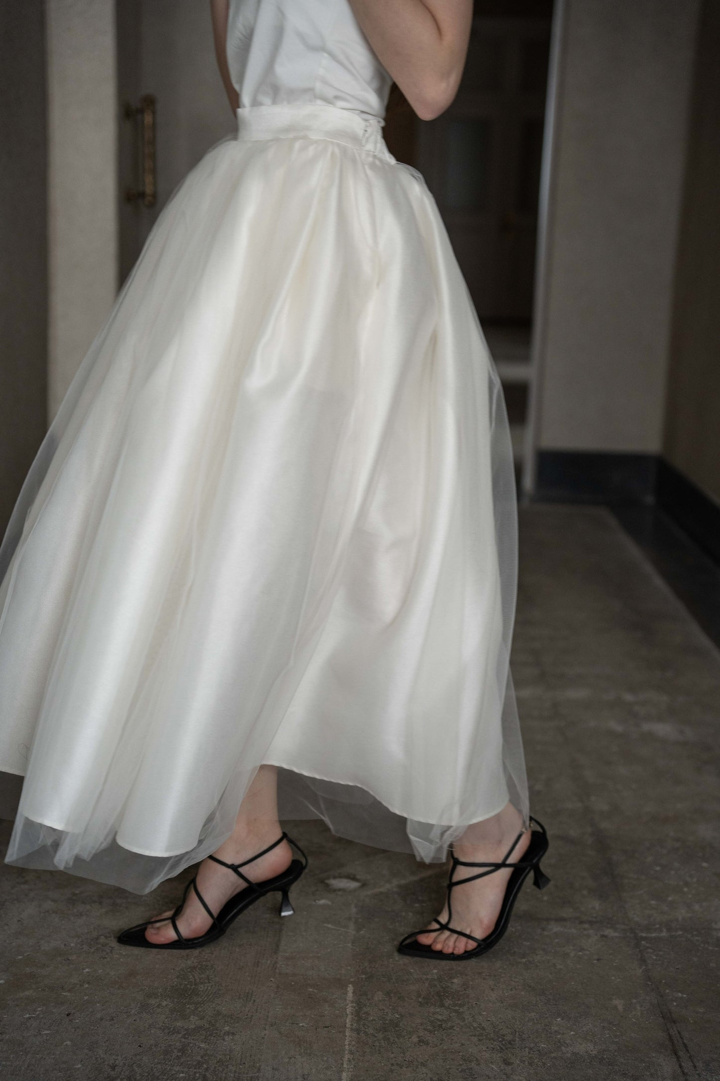 tulle volume skirt
