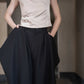 cocoon tuck pants