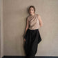 cocoon tuck pants