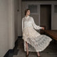 layered lace skirt