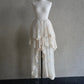layered lace skirt