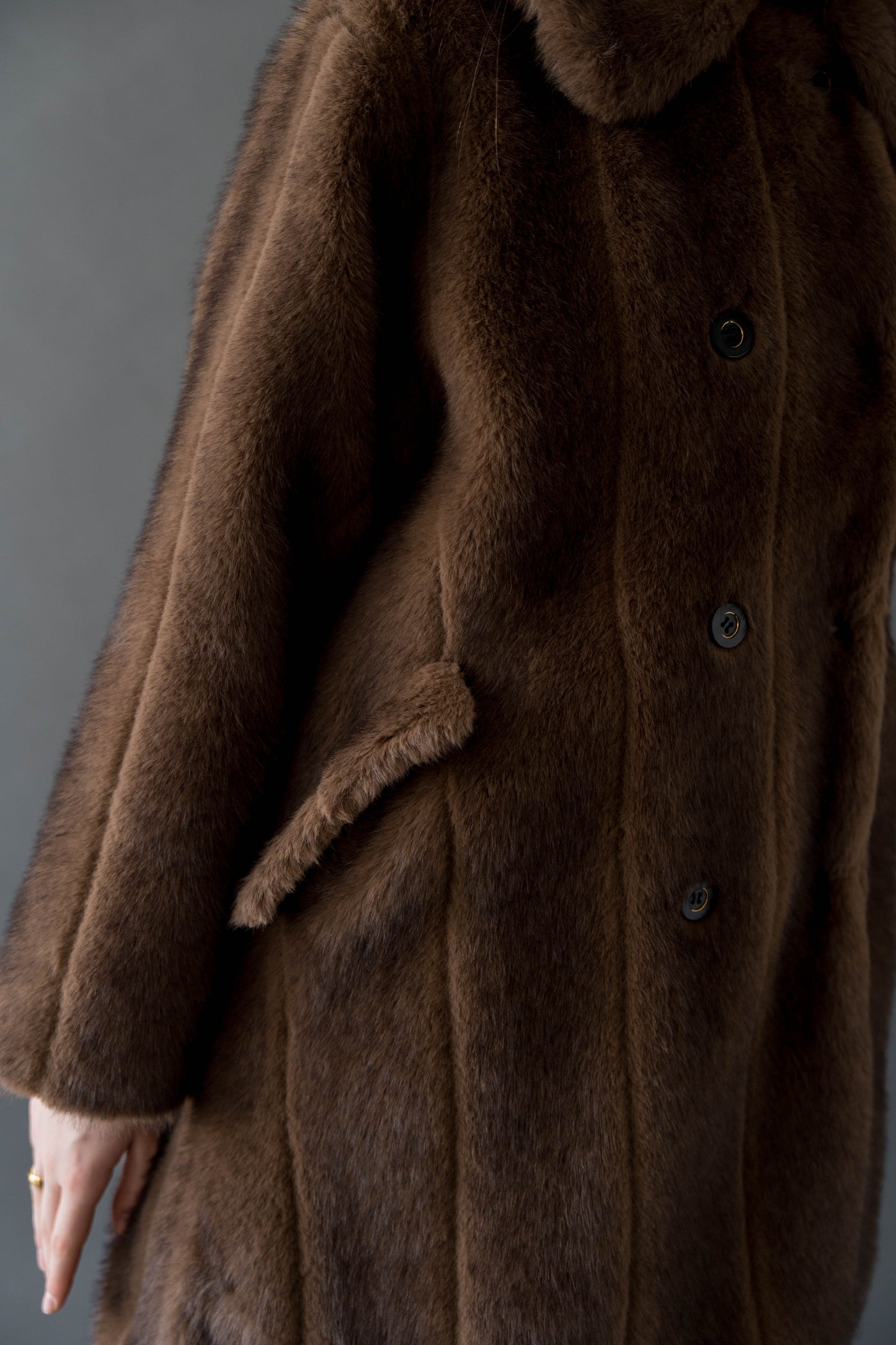 classical fur coat