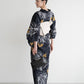 [Acka.×utatane]  菖蒲と糸菊 navy 浴衣4set