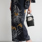 [Acka.×utatane]  菖蒲と糸菊 navy 浴衣4set